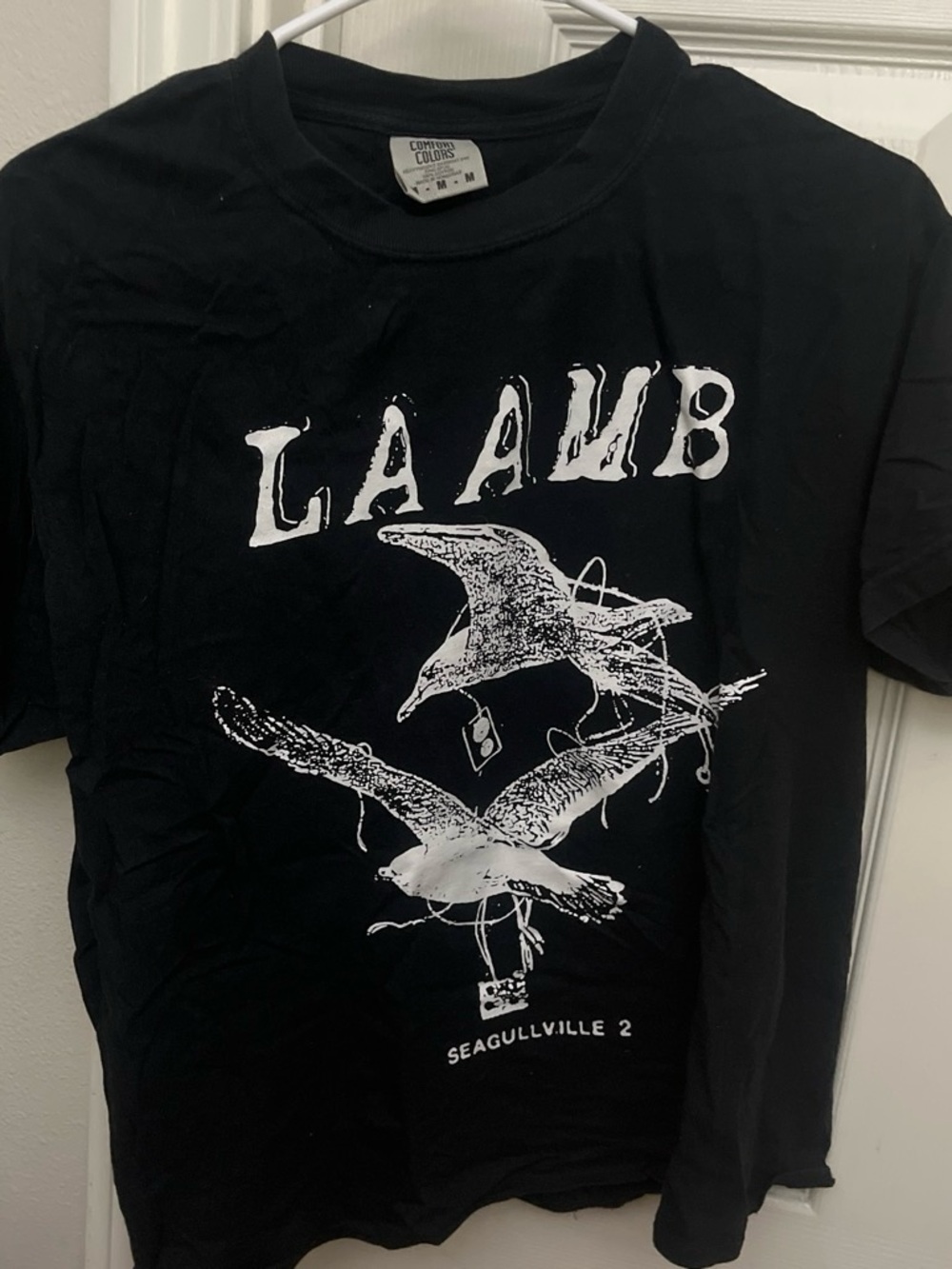 LAAMB Band Black Tee